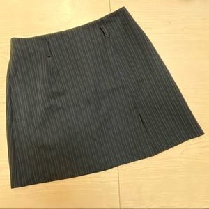 Vintage 90s pinstripe mini skirt